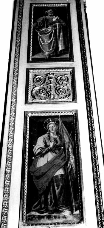 San Pietro; Sant'Orsola (dipinto) by Capparoni Silverio - ambito romano (se